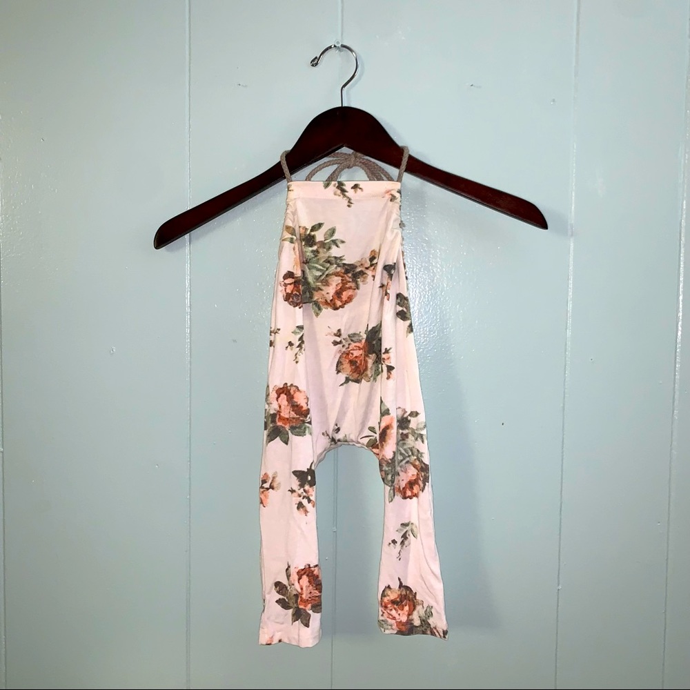 💚 Floral Pants Rompers